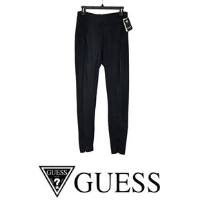 Guess Black Textured Dress Pants